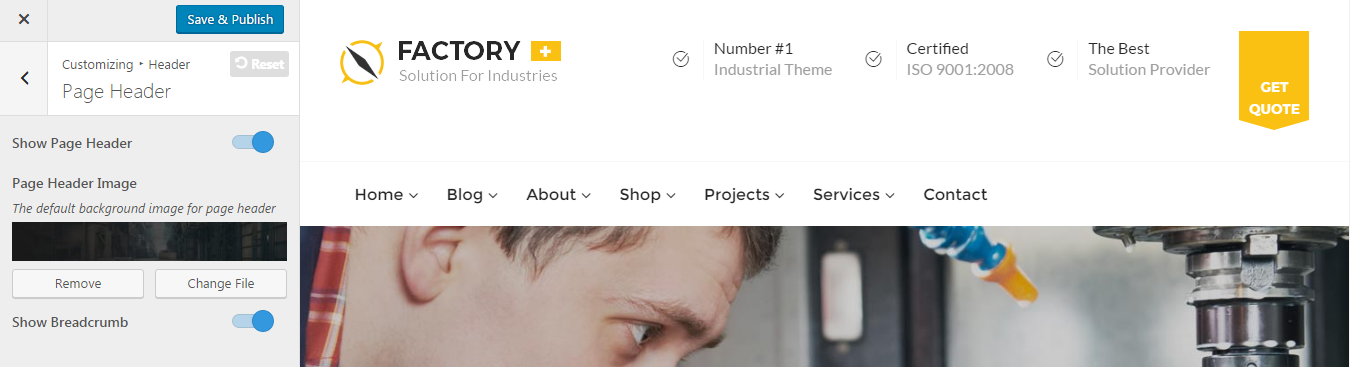 edit menu
