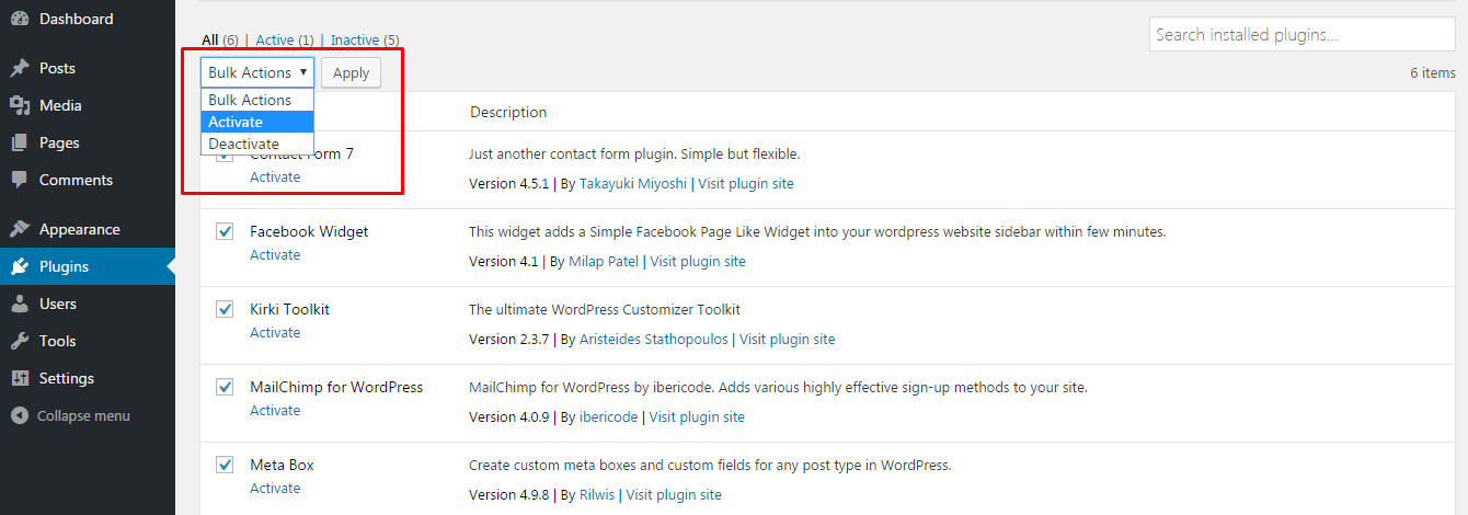 active-plugins