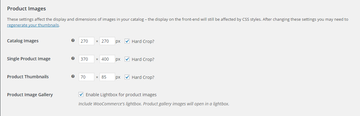 plugins settings